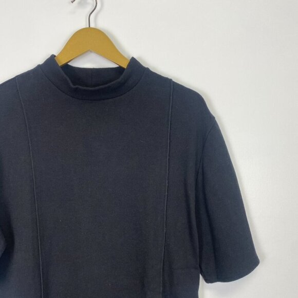 Zara Black Knit Sweatshirt Dress - Picture 3 of 10